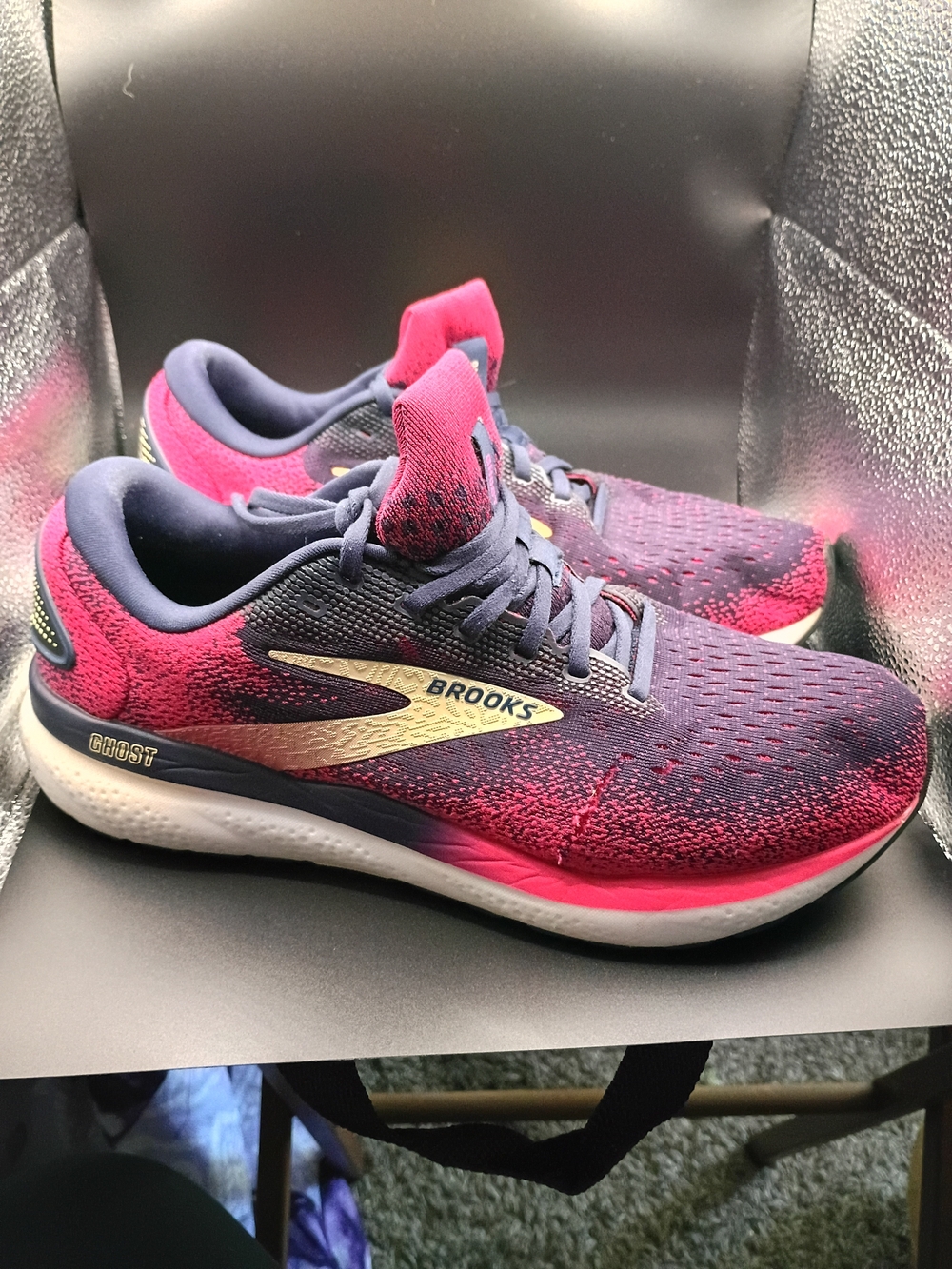 Brooks Ghost Women's Running Shoes - Pink/Purple W-11w M-9w